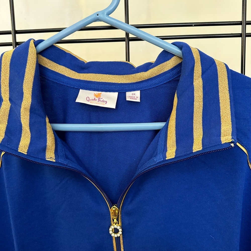 Two -Piece Set Quacker Factory Top With Jacket - image 4